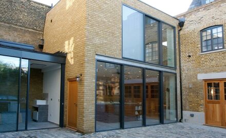 slim framed architectural glazing systems in a grade 2 listed building
