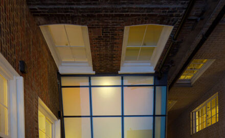 structural fire rated glazing for listed building renovation